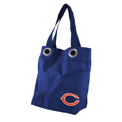 Chicago Bears NFL Color Sheen Tote (Navy)