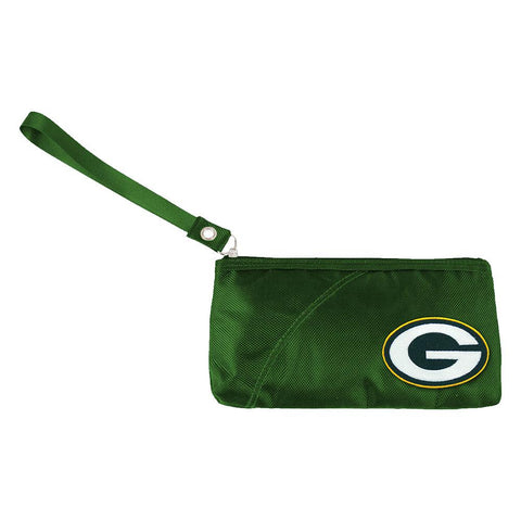 Green Bay Packers NFL Color Sheen Wristlet