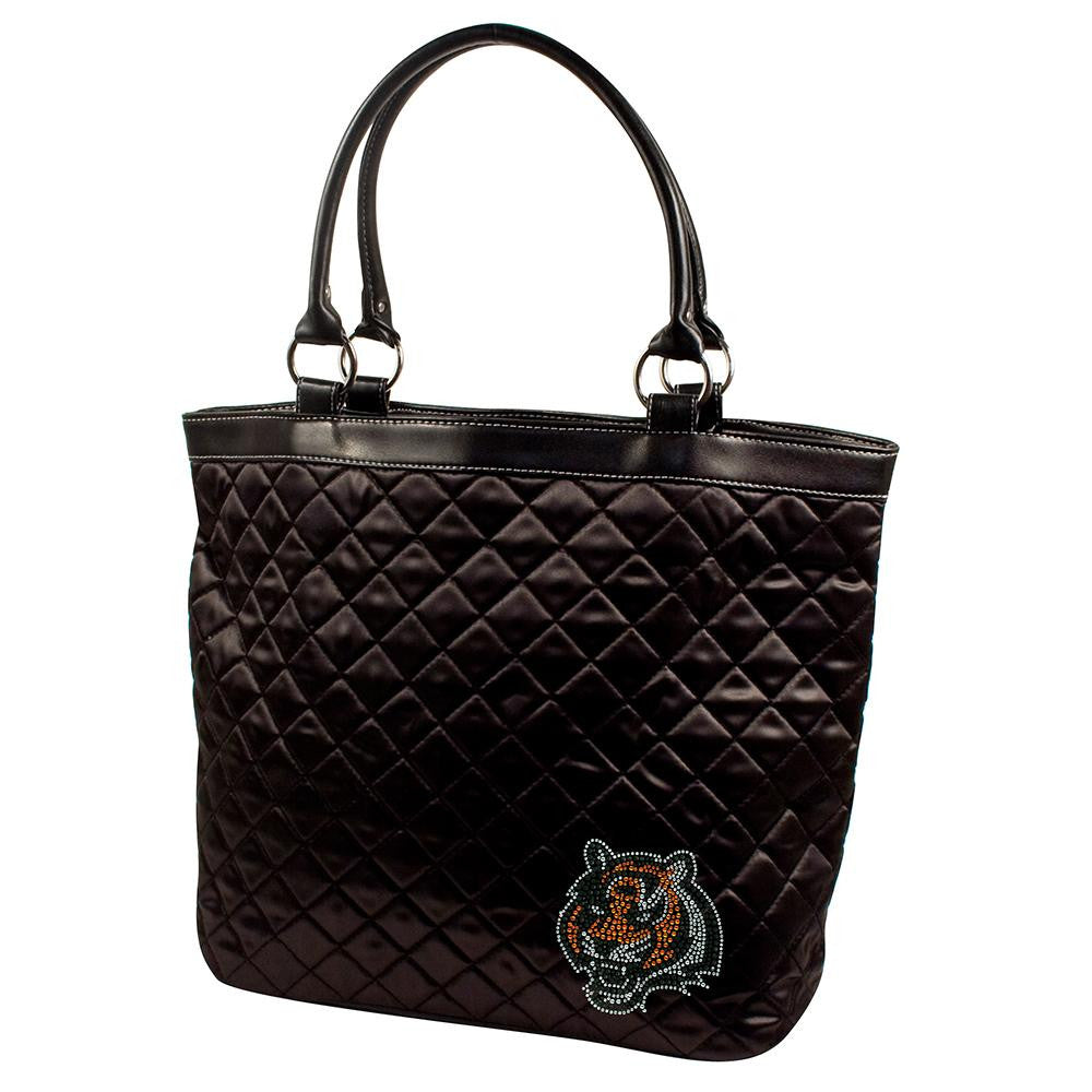 Cincinnati Bengals NFL Sport Noir Quilted Tote