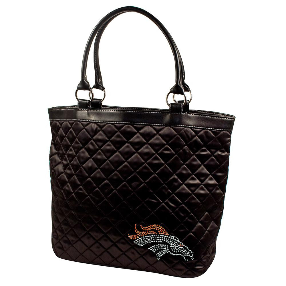 Denver Broncos NFL Sport Noir Quilted Tote