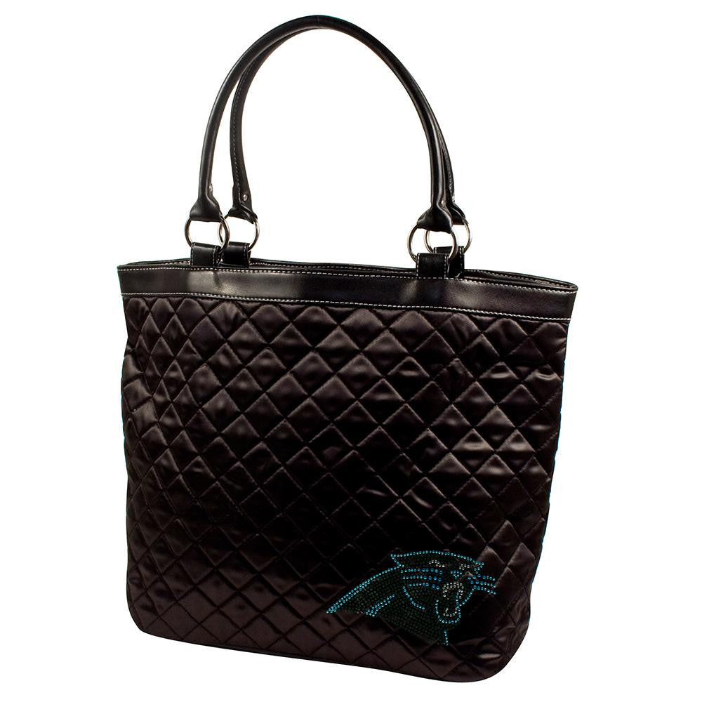 Carolina Panthers NFL Sport Noir Quilted Tote