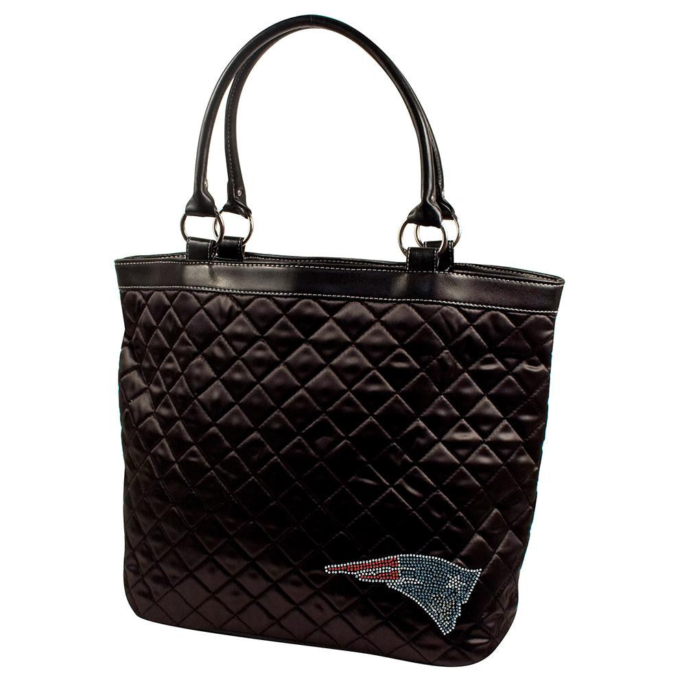 New England Patriots NFL Sport Noir Quilted Tote