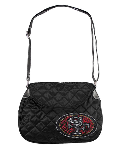 San Francisco 49ers NFL Sport Noir Quilted Saddlebag