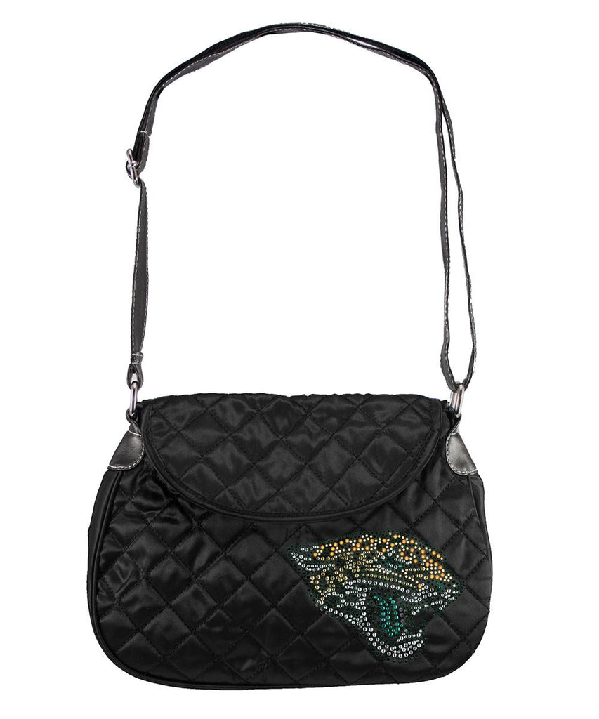 Jacksonville Jaguars NFL Sport Noir Quilted Saddlebag