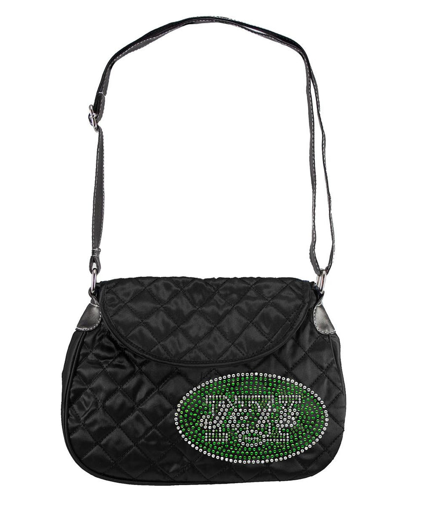 New York Jets NFL Sport Noir Quilted Saddlebag