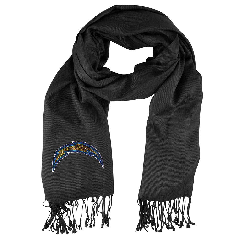 San Diego Chargers NFL Black Pashi Fan Scarf