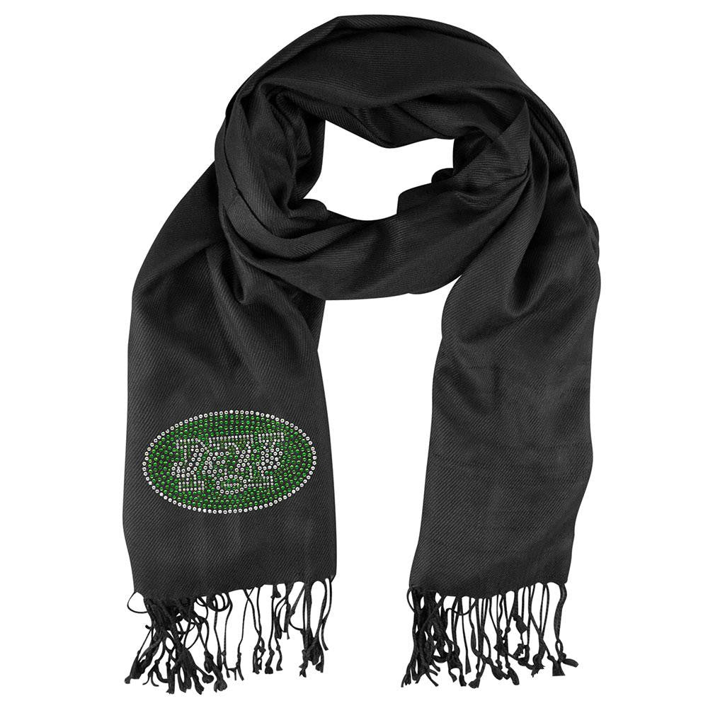 New York Jets NFL Black Pashi Fan Scarf