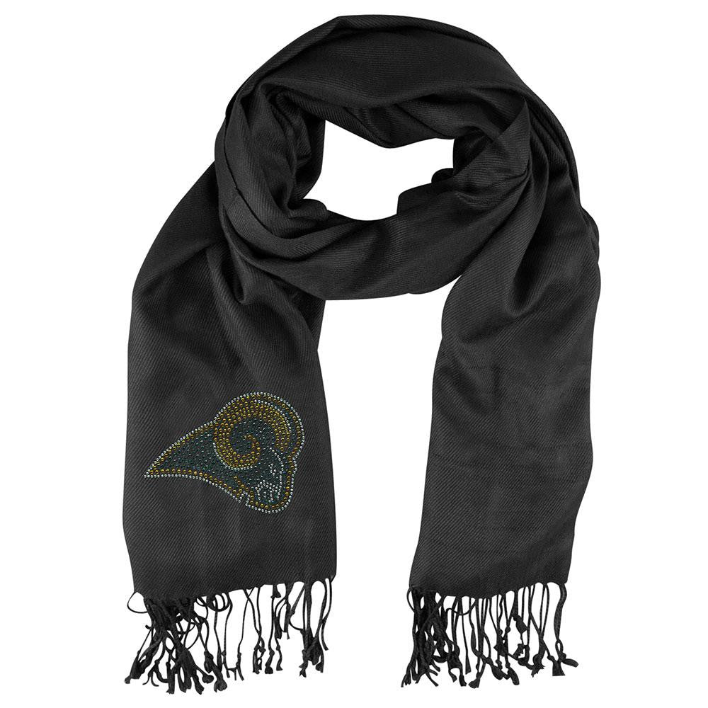 Los Angeles Rams NFL Black Pashi Fan Scarf