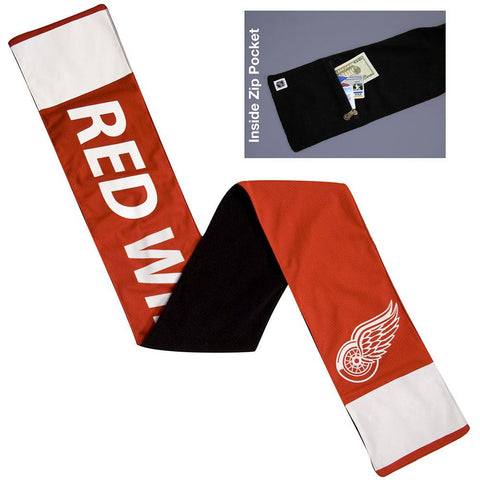 Detroit Red Wings NHL Jersey Scarf