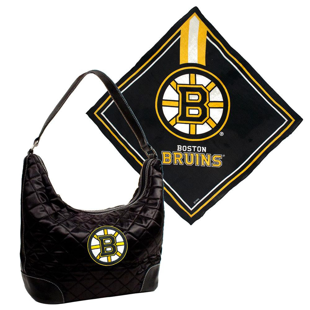 Boston Bruins NHL Fandana and Jersey Purse Set