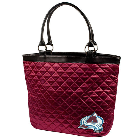 Colorado Avalanche NHL Quilted Tote (Dark Red)
