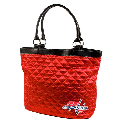 Washington Capitals NHL Quilted Tote (Light Red)