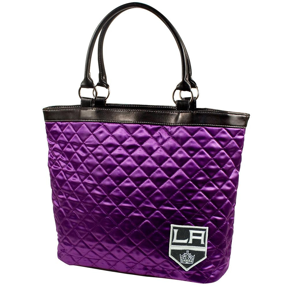 Los Angeles Kings NHL Quilted Tote (Purple)