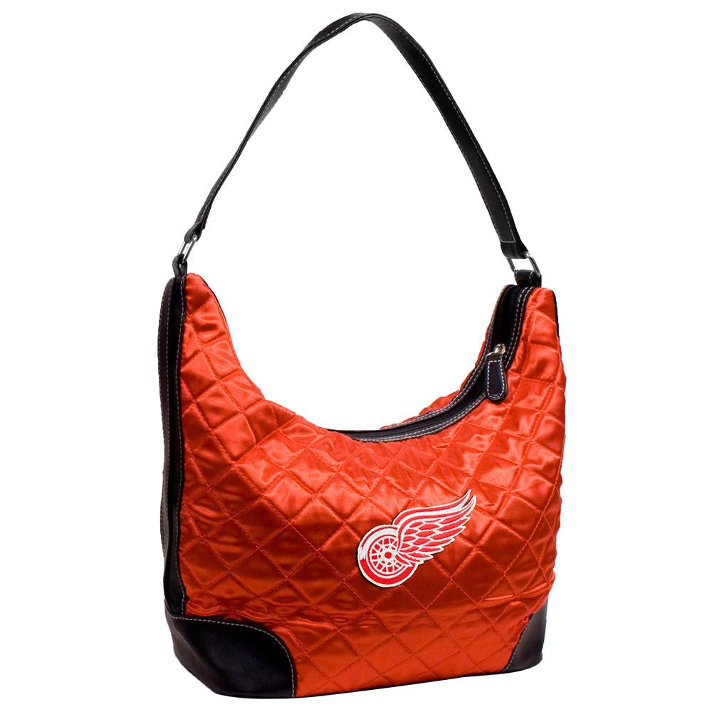 Detroit Red Wings NHL Quilted Hobo (Light Red)