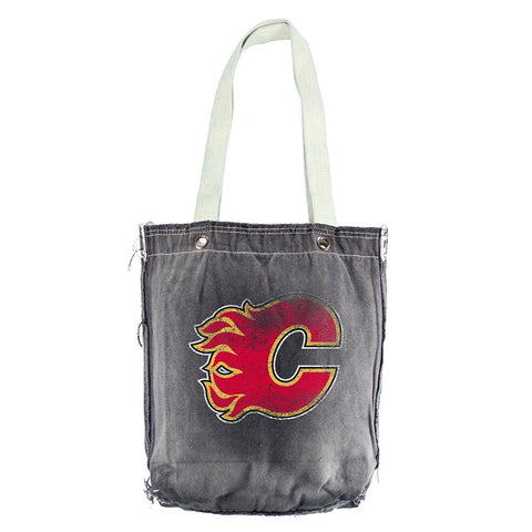 Calgary Flames NHL Vintage Denim Shopper