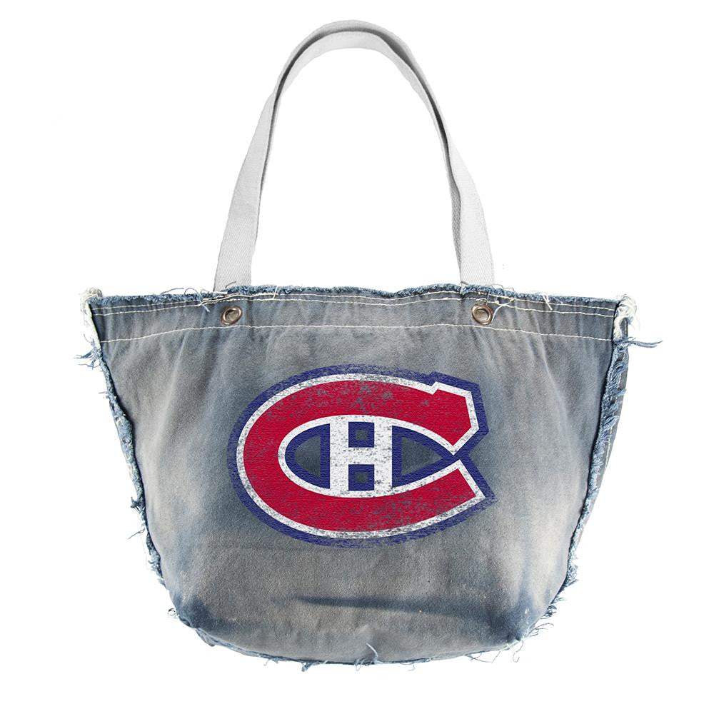 Montreal Canadiens NHL Vintage Denim Tote
