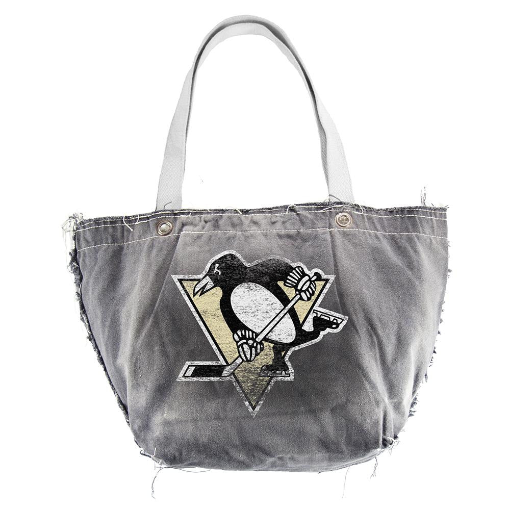 Pittsburgh Penguins NHL Vintage Denim Tote