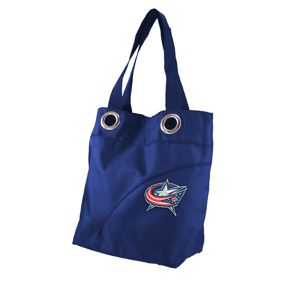 Columbus Blue Jackets NHL Color Sheen Tote (Navy)