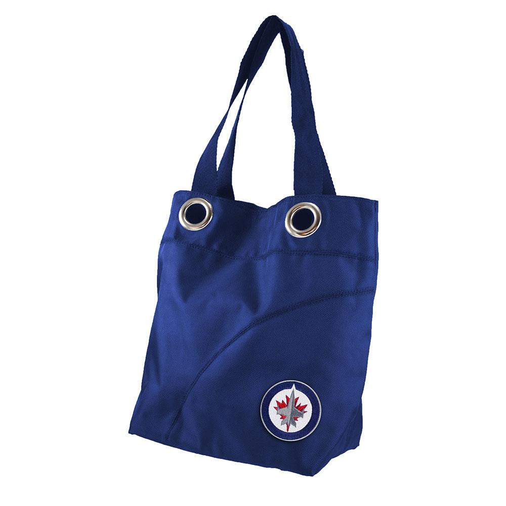 Winnipeg Jets NHL Color Sheen Tote (Navy)