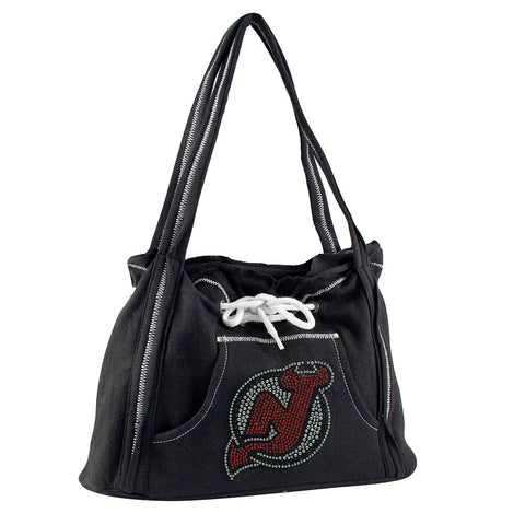 New Jersey Devils NHL Sport Noir Hoodie Purse