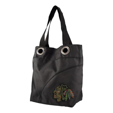 Chicago Blackhawks NHL Sport Noir Sheen Tote