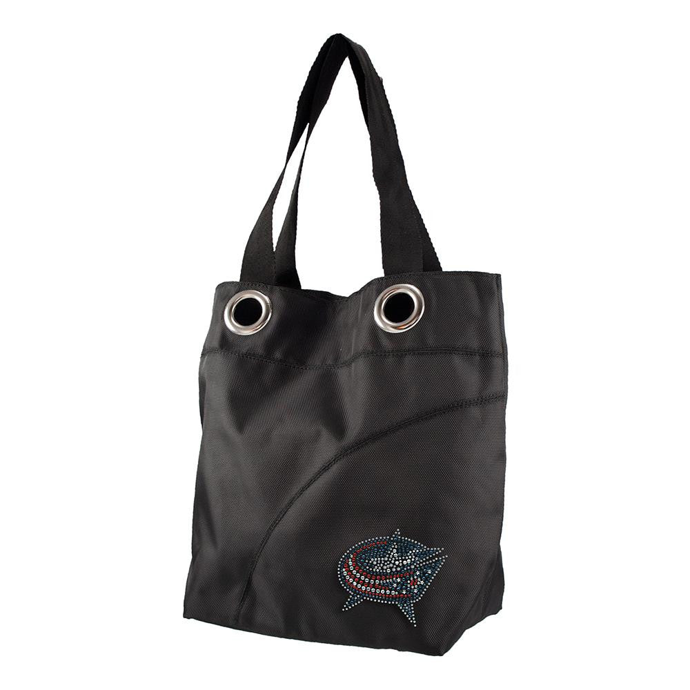 Columbus Blue Jackets NHL Sport Noir Sheen Tote