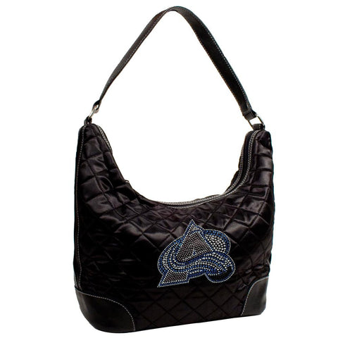 Colorado Avalanche NHL Sport Noir Quilted Hobo