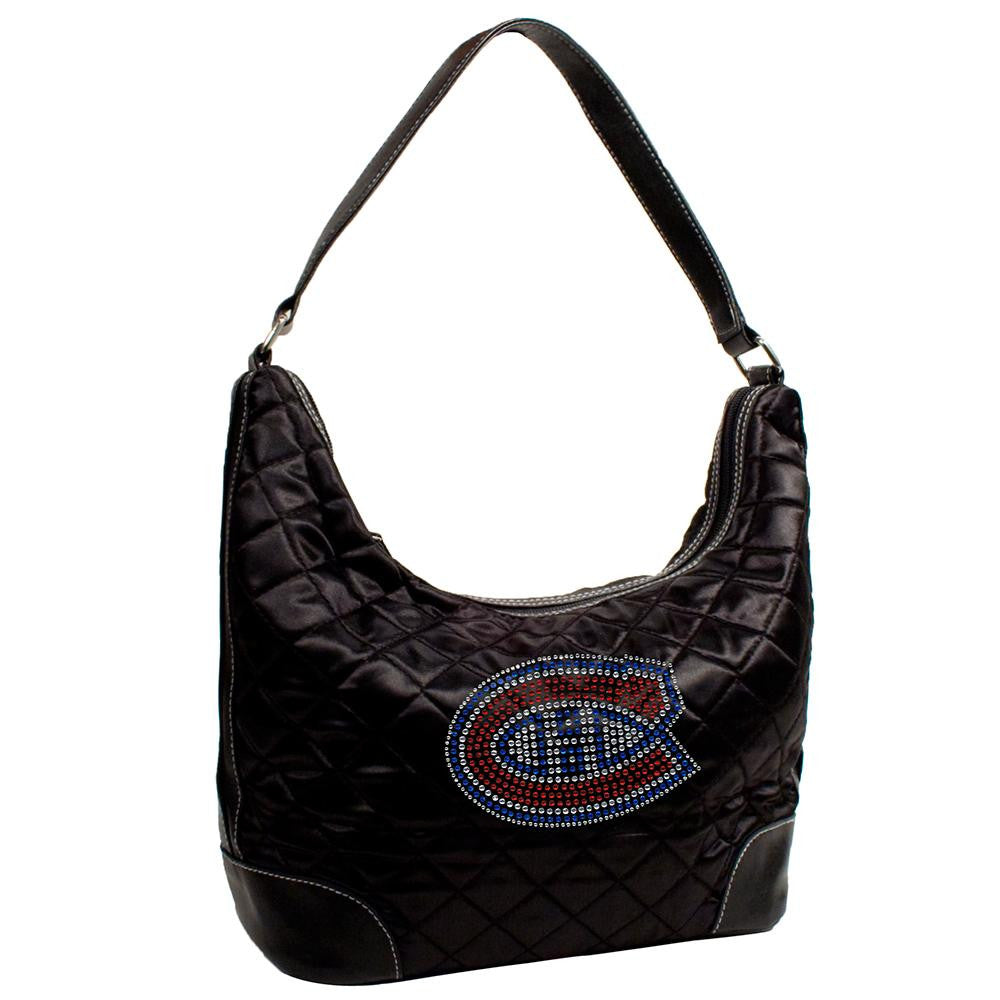 Montreal Canadiens NHL Sport Noir Quilted Hobo