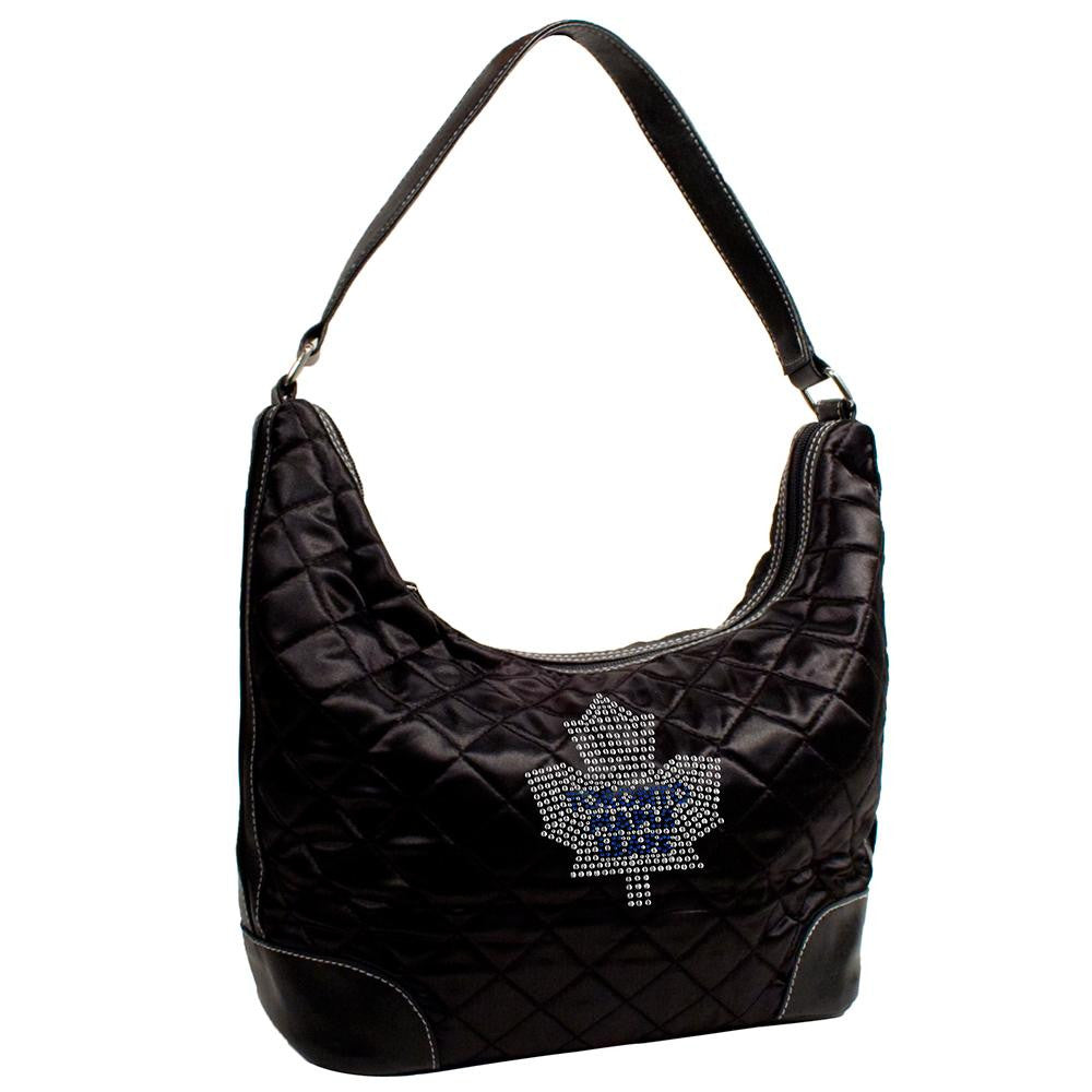 Toronto Maple Leafs NHL Sport Noir Quilted Hobo