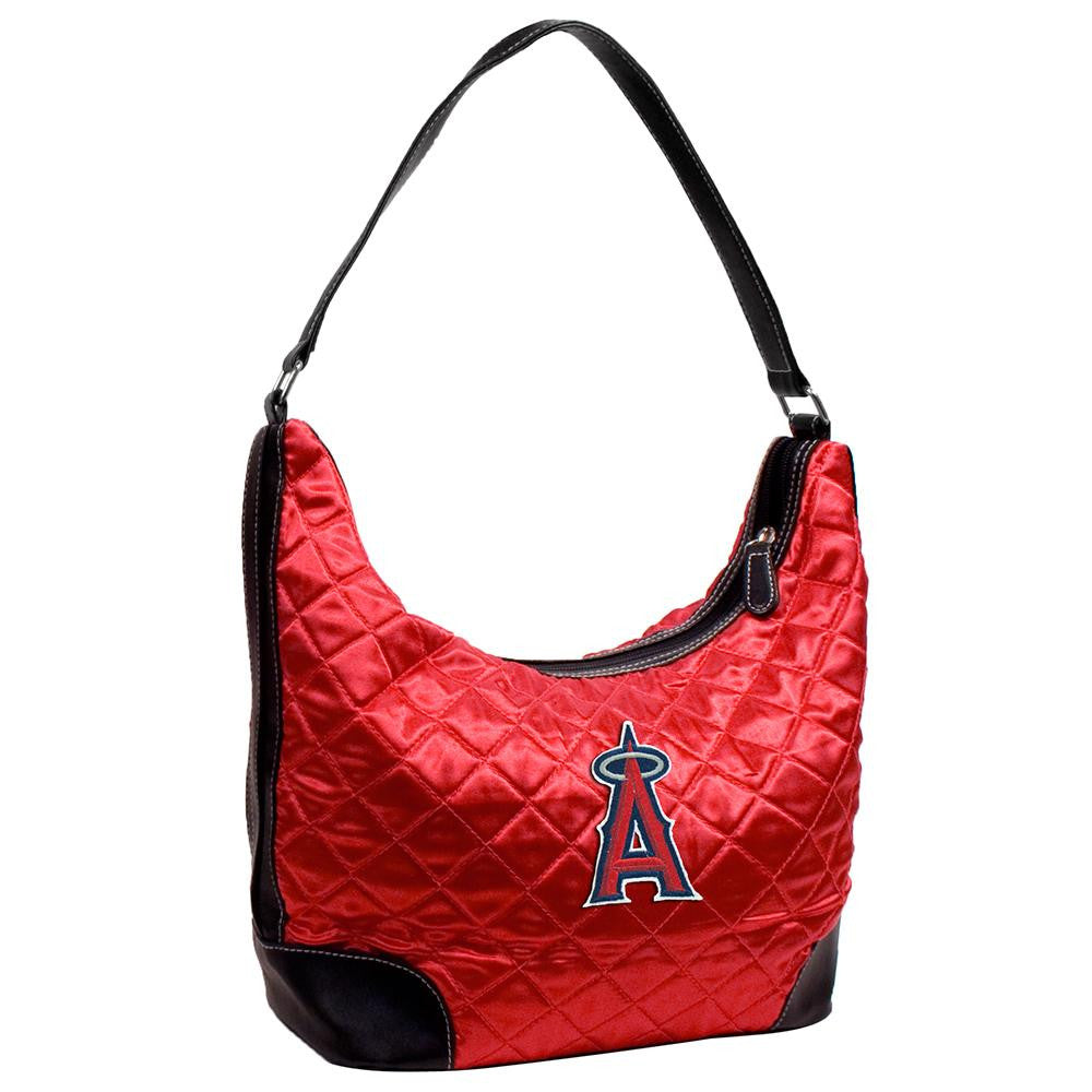 Los Angeles Angels MLB Quilted Hobo (Light Red)