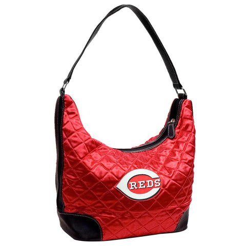 Cincinnati Reds MLB Quilted Hobo (Light Red)