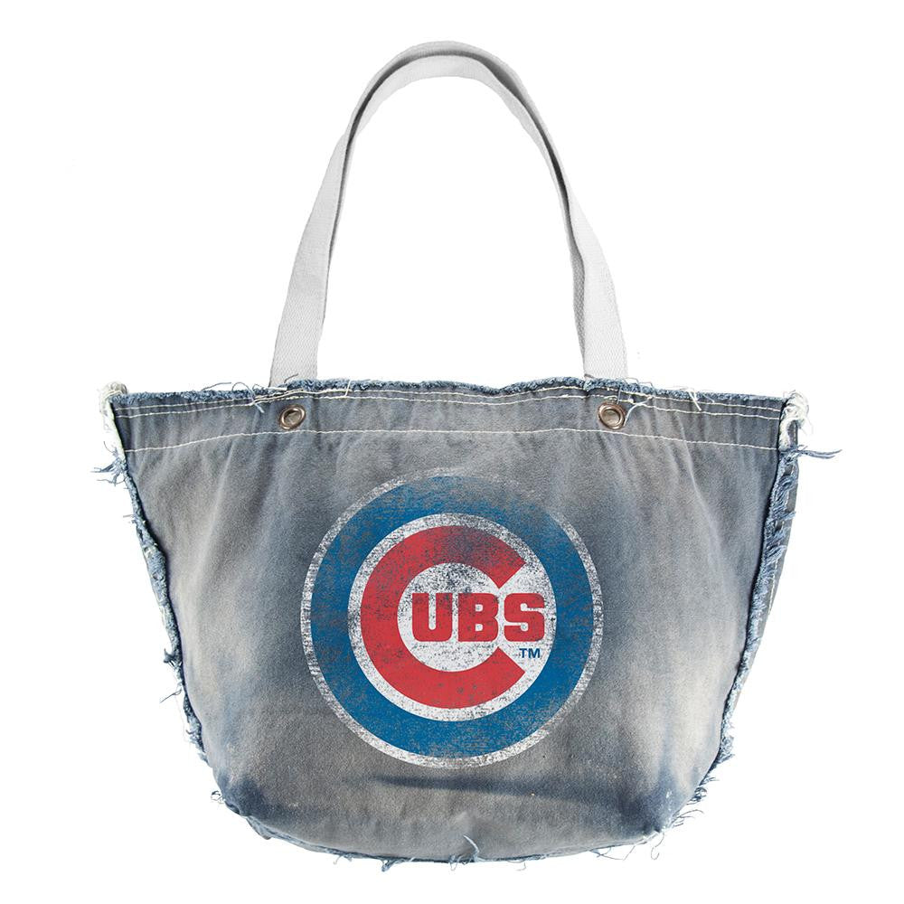 Chicago Cubs MLB Vintage Denim Tote