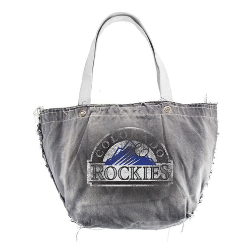 Colorado Rockies MLB Vintage Denim Tote