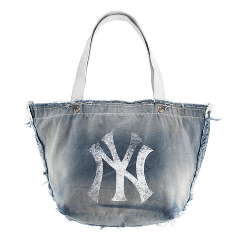 New York Yankees MLB Vintage Denim Tote