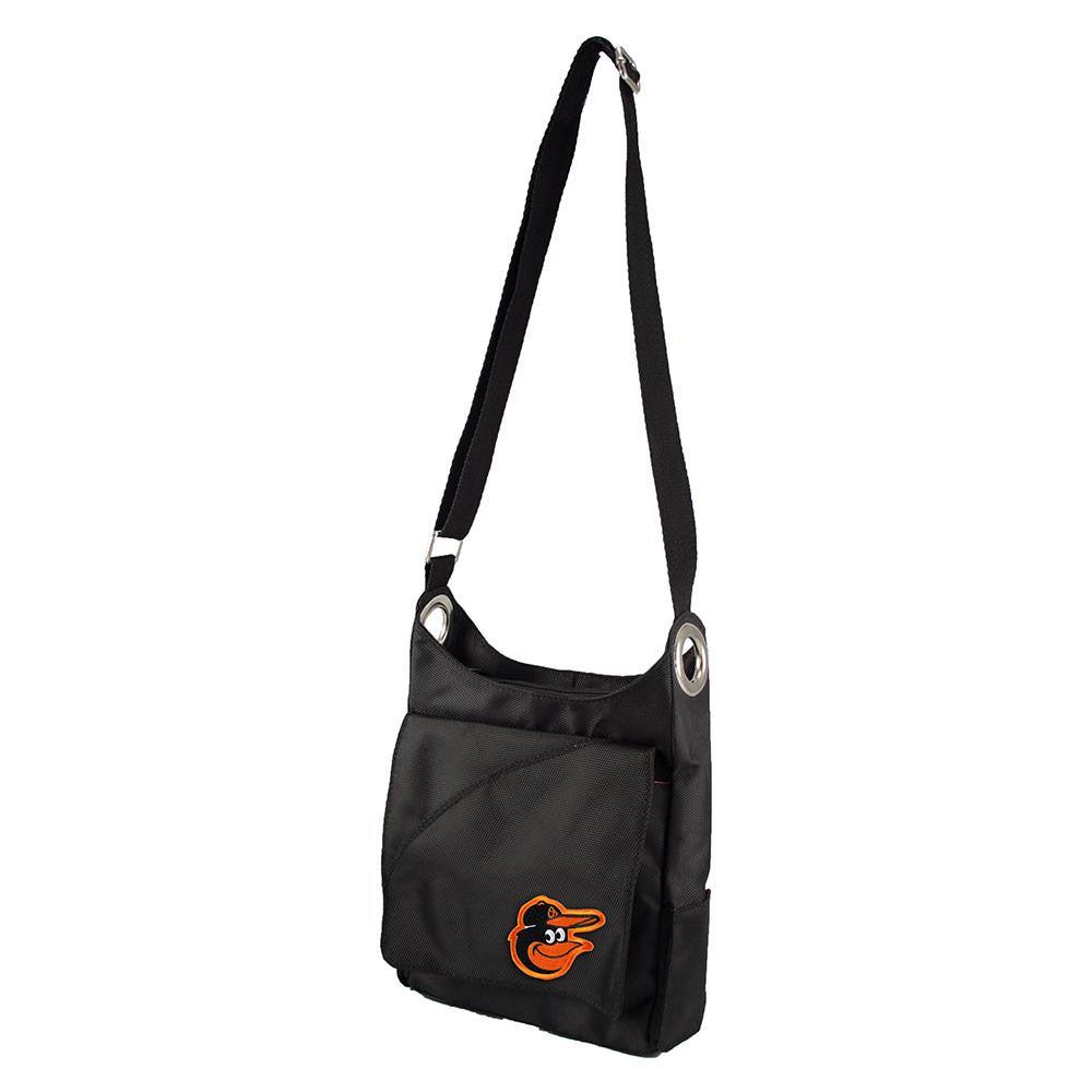 Baltimore Orioles MLB Color Sheen Cross-body Bag (Black)