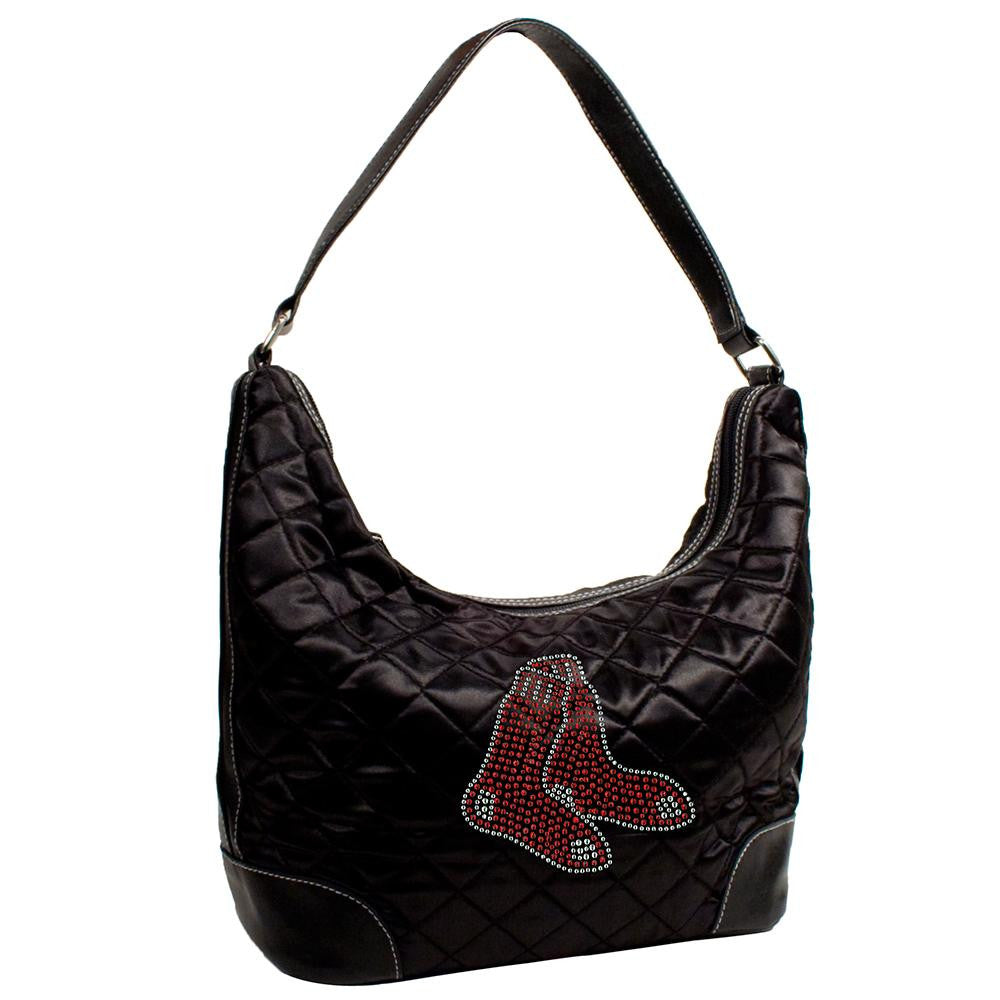 Boston Red Sox MLB Sport Noir Quilted Hobo