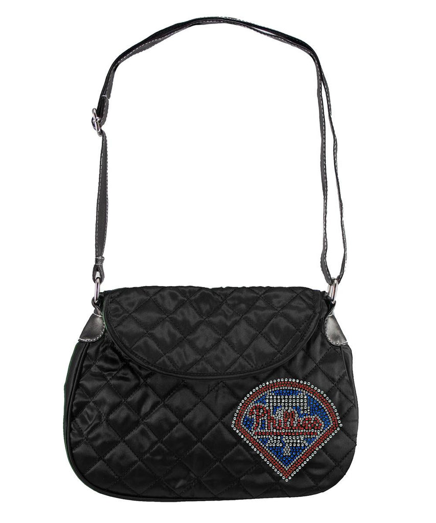 Philadelphia Phillies MLB Sport Noir Quilted Saddlebag