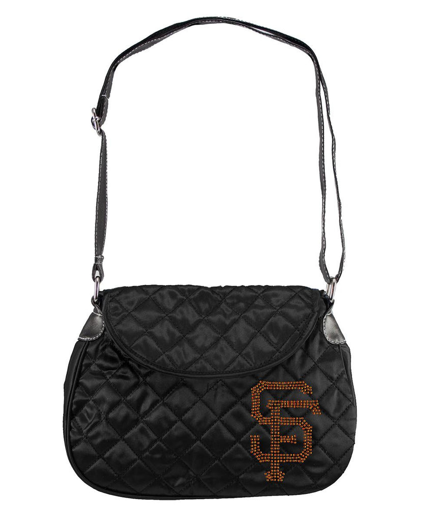 San Francisco Giants MLB Sport Noir Quilted Saddlebag