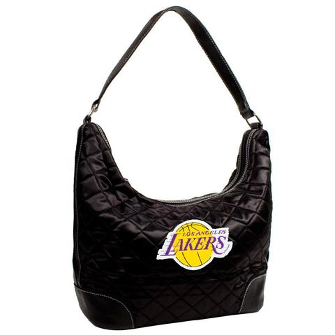 Los Angeles Lakers NBA Quilted Hobo (Black)