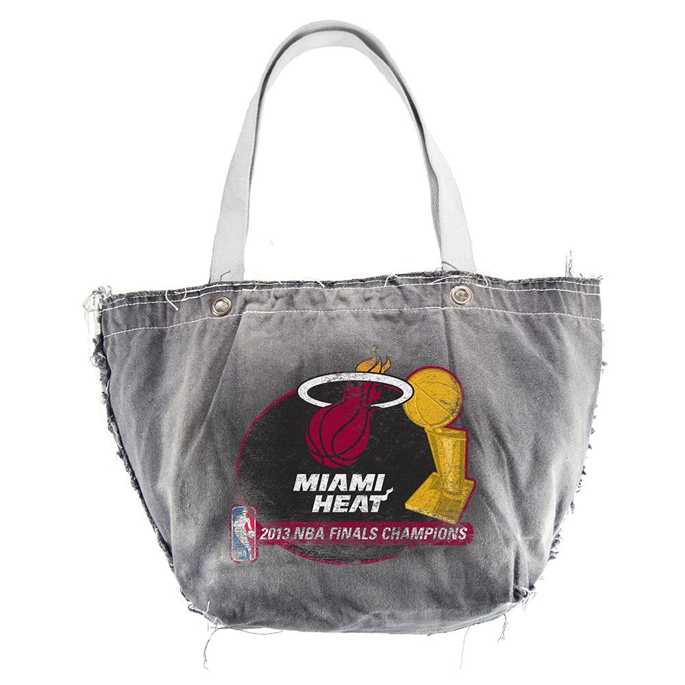 Miami Heat NBA Vintage Denim Tote