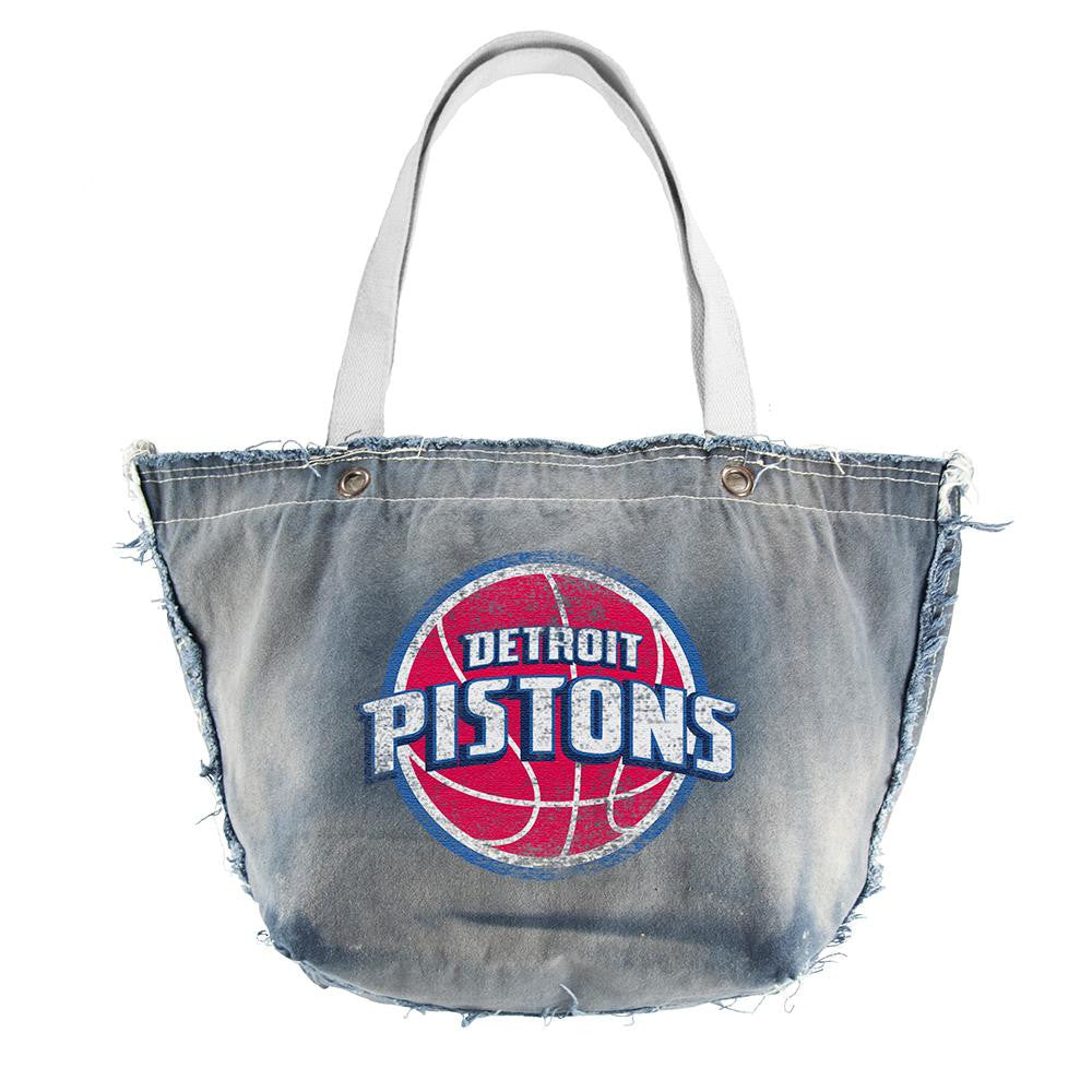 Detroit Pistons NBA Vintage Denim Tote