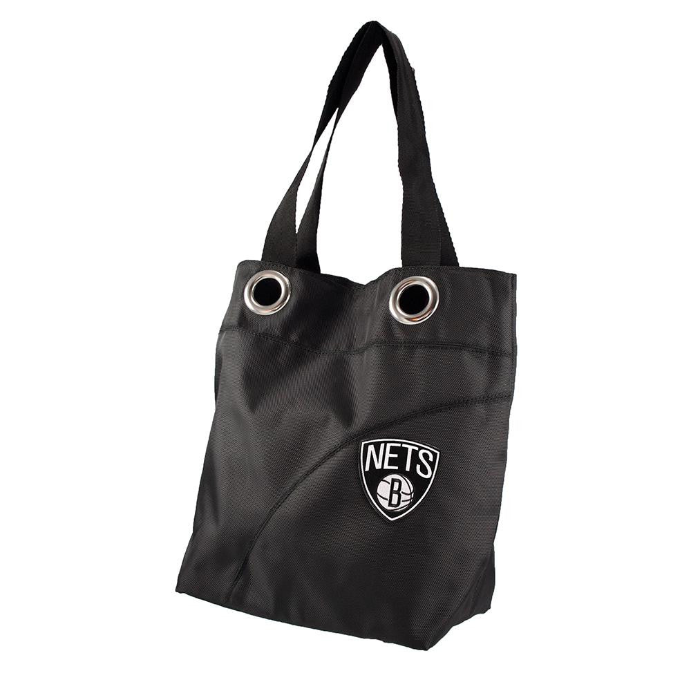 Brooklyn Nets NBA Color Sheen Tote (Black)