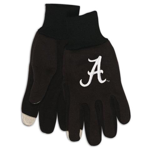 Alabama Crimson Tide NCAA Technology Gloves (Pair)