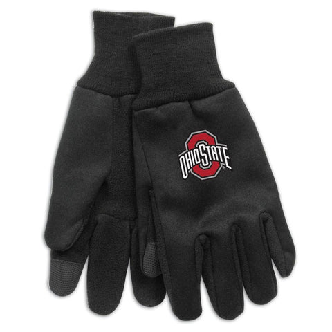 Ohio State Buckeyes NCAA Technology Gloves (Pair)