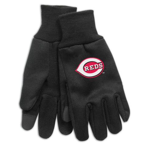 Cincinnati Reds MLB Technology Gloves (Pair)