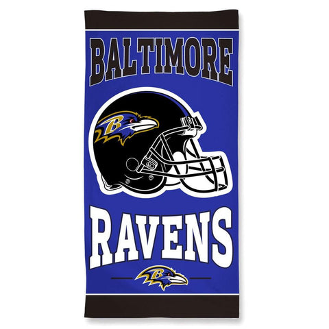 Baltimore Ravens NFL Beach Towel (30x60)