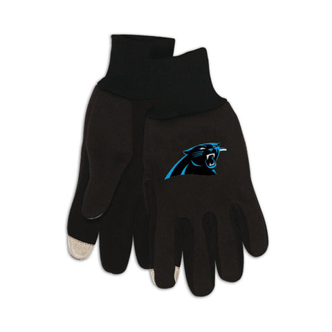 Carolina Panthers NFL Technology Gloves (Pair)