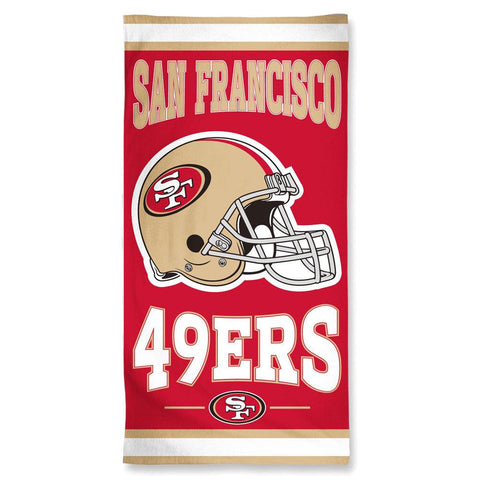 San Francisco 49ers NFL Beach Towel (30x60)