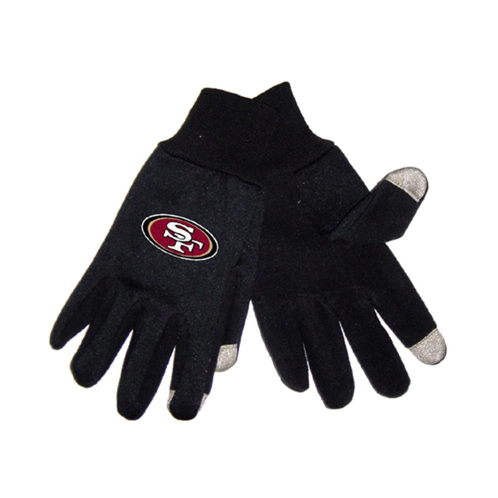 San Francisco 49ers NFL Technology Gloves (Pair)