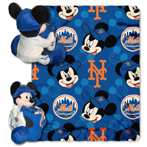 New York Mets MLB Mickey Mouse with Throw Combo